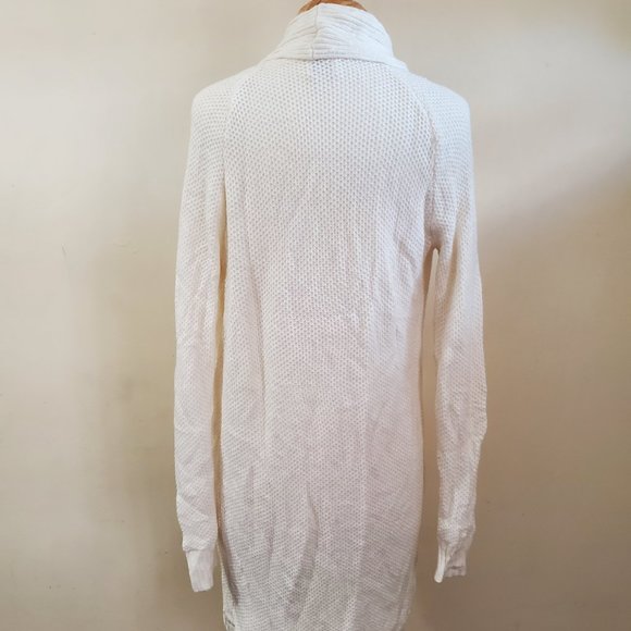 New York and Company SoHo jeans cream colored cardigan - Picture 3 of 6